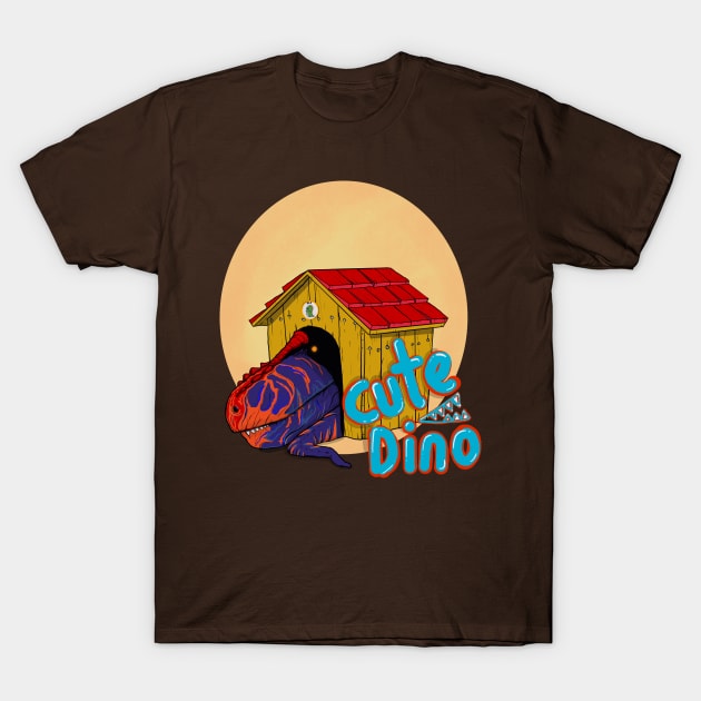 Cute dino T-Shirt by Zagalar